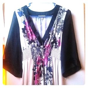 Forever 21 floral kimono- like top